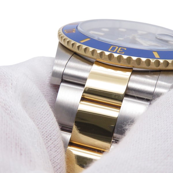 ロレックス サブマリーナ デイト コンビ SS/K18YG ランダムシリアル ルーレット 126613LB ROLEX 腕時計 ブルー文字盤