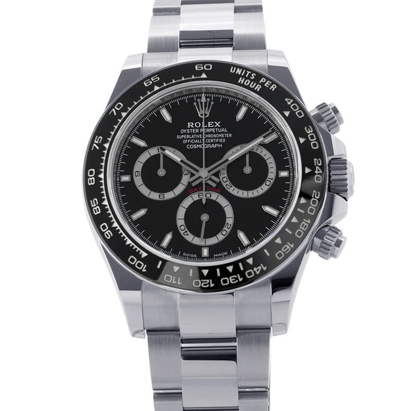 ロレックス コスモグラフ デイトナ ランダムシリアル ルーレット 126500LN ROLEX 腕時計 黒文字盤