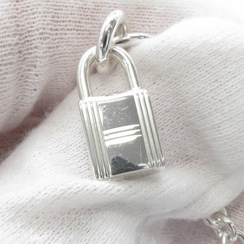 エルメス ブレスレット アミュレット ケリーカデナモチーフ ST SV925 シルバー HERMES ジュエリー