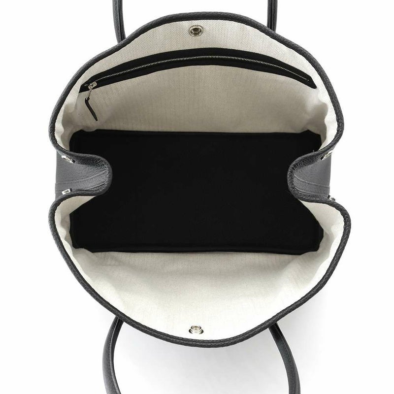 エルメス トートバッグ ガーデンパーティPM ブラック/シルバー金具 ネゴンダ Y刻印 黒