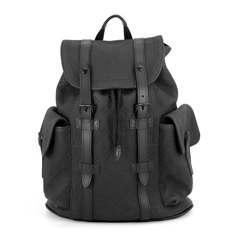 ルイヴィトン リュック モノグラム・トリヨン クリストファーPM M20899 LOUIS VUITTON バッグ バックパック ブラック 黒