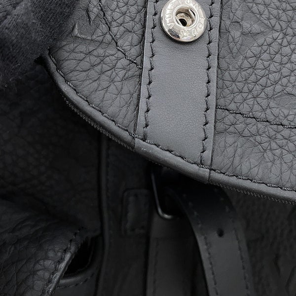 ルイヴィトン リュック モノグラム・トリヨン クリストファーPM M20899 LOUIS VUITTON バッグ バックパック ブラック 黒