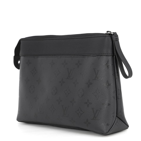 ルイヴィトン クラッチバッグ モノグラム・ミッドナイト ポシェット・ヴォワヤージュ スープル M82545 LOUIS VUITTON 黒 ブラック