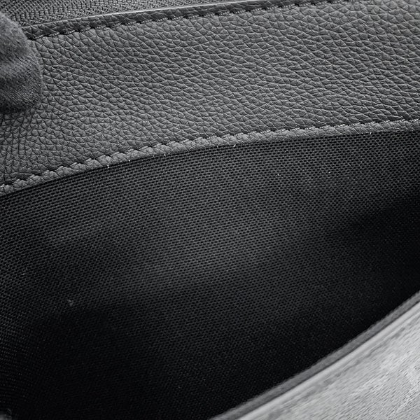 ルイヴィトン クラッチバッグ モノグラム・ミッドナイト ポシェット・ヴォワヤージュ スープル M82545 LOUIS VUITTON 黒 ブラック