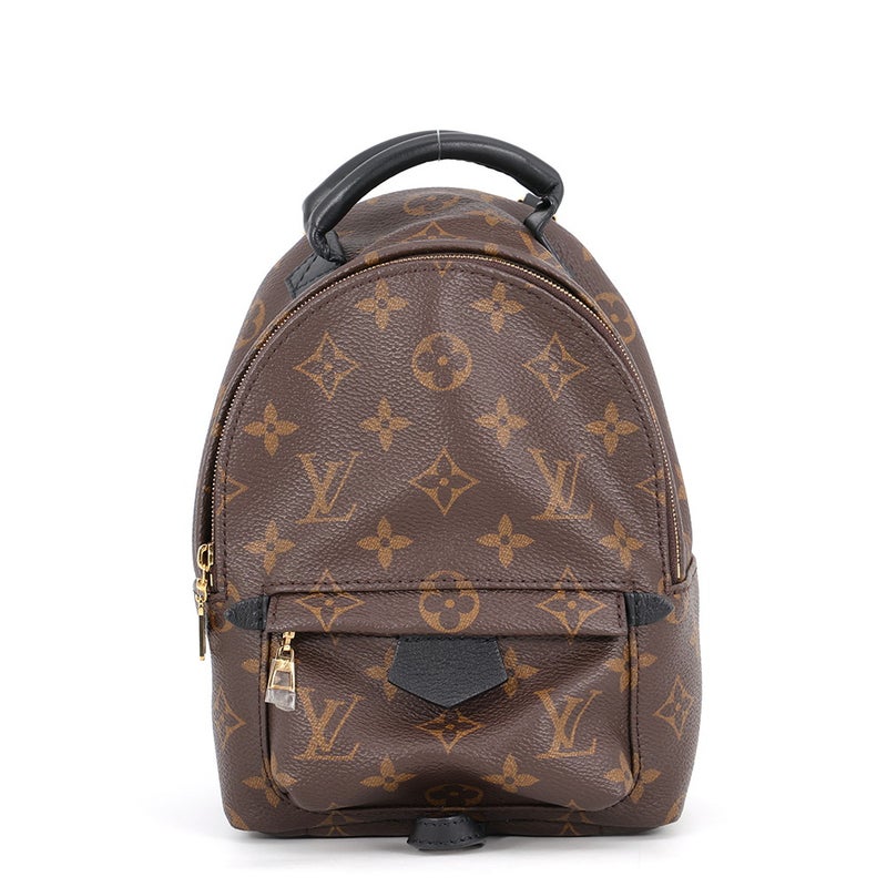 ルイヴィトン リュック モノグラム パームスプリングス バックパック MINI M44873 LOUIS VUITTON ミニバッグ 黒 ブラック