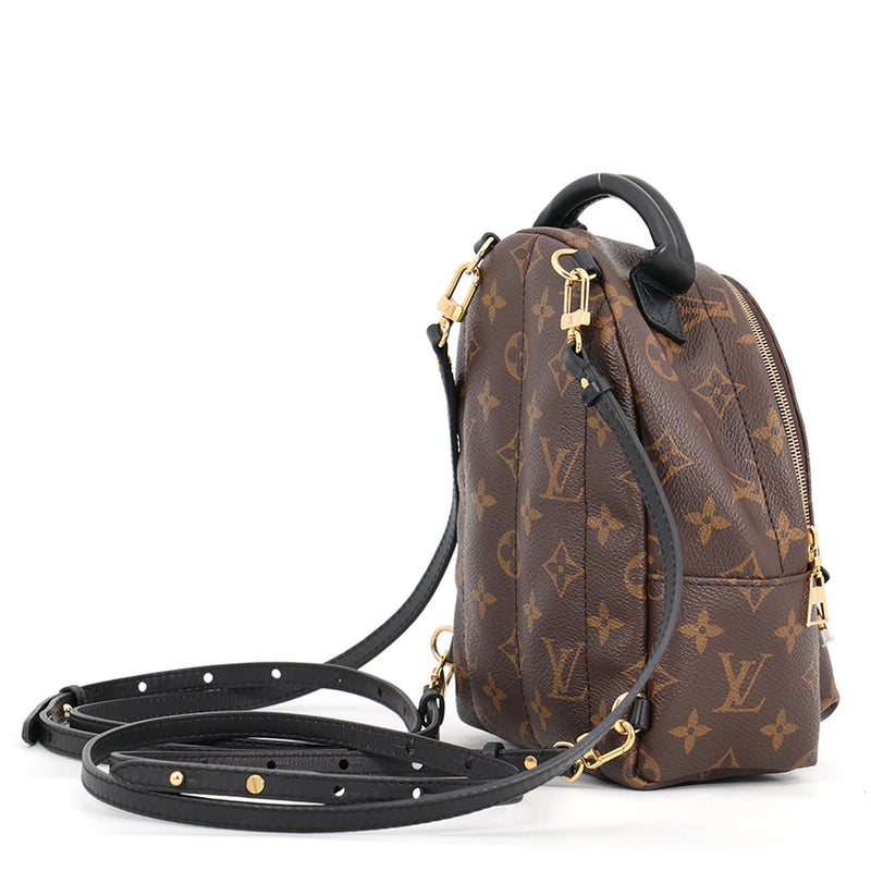 ルイヴィトン リュック モノグラム パームスプリングス バックパック MINI M44873 LOUIS VUITTON ミニバッグ 黒 ブラック