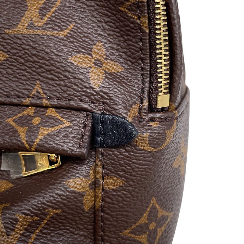 ルイヴィトン リュック モノグラム パームスプリングス バックパック MINI M44873 LOUIS VUITTON ミニバッグ 黒 ブラック