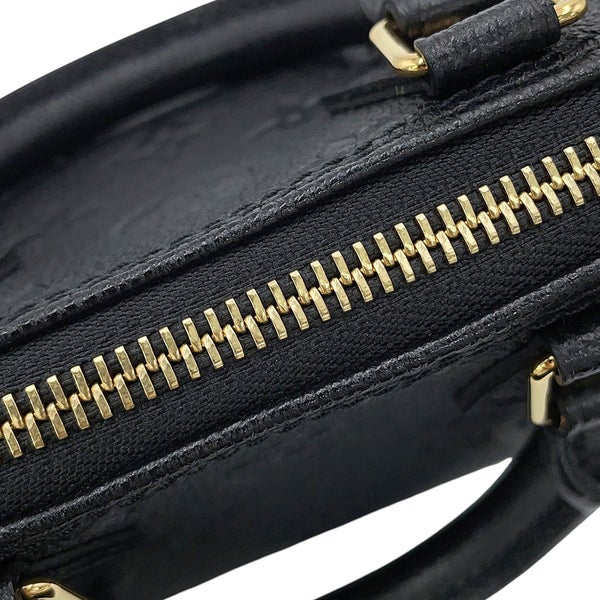 ルイヴィトン ハンドバッグ モノグラム・アンプラント ナノ・スピーディ M82450 LOUIS VUITTON 2way 黒 ブラック