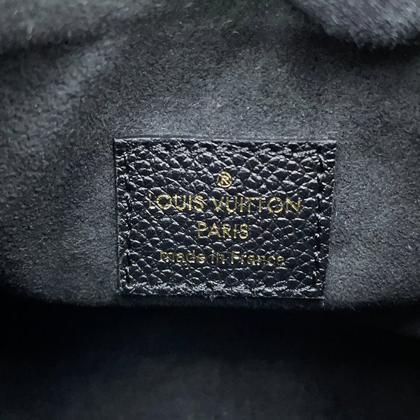 ルイヴィトン ハンドバッグ モノグラム・アンプラント ナノ・スピーディ M82450 LOUIS VUITTON 2way 黒 ブラック