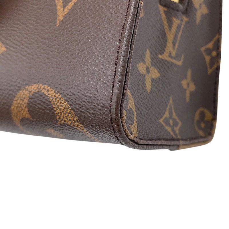 ルイヴィトン ハンドバッグ モノグラム・リバース/モノグラム・ジャイアント オンザゴー EW M46653 LOUIS VUITTON 2way