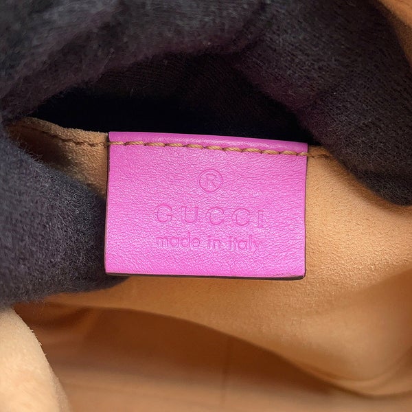 グッチ チェーンショルダーバッグ GGマーモント レザー 448065 GUCCI カメラバッグ