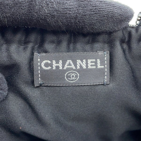 シャネル ハンドバッグ ミニ ココマーク スパンコール/ビーズ/ラインストーン CHANEL ミニバッグ 黒