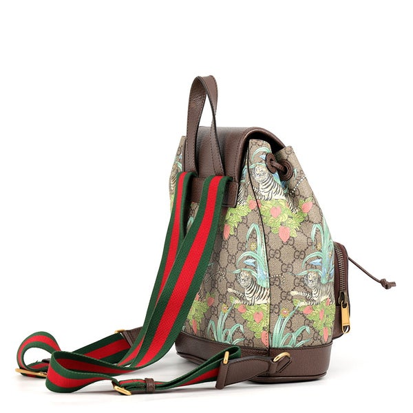グッチ リュック タイガー GGスプリーム 674147 GUCCI バックパック バッグ