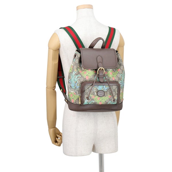 グッチ リュック タイガー GGスプリーム 674147 GUCCI バックパック バッグ