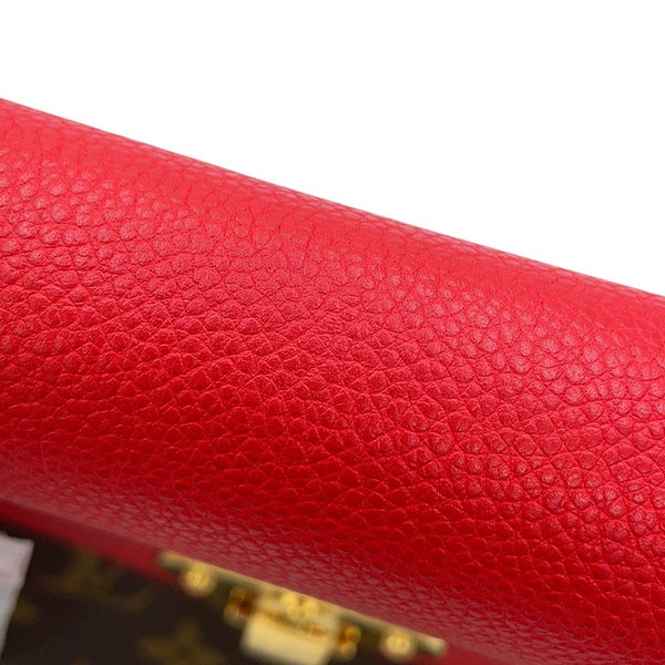 ルイヴィトン ショルダーバッグ モノグラム サン・プラシード M43713 LOUIS VUITTON レッド
