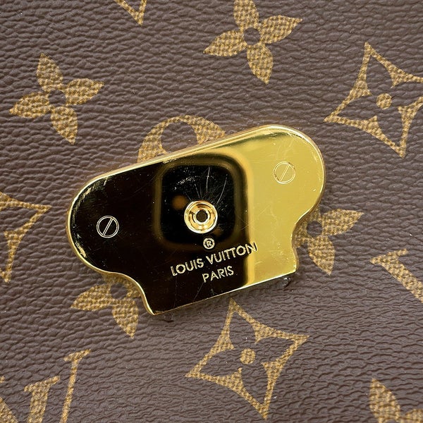 ルイヴィトン ショルダーバッグ モノグラム サン・プラシード M43713 LOUIS VUITTON レッド