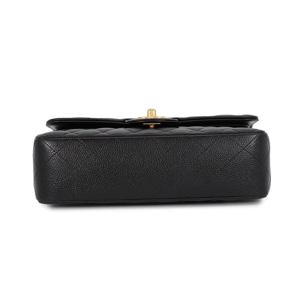 シャネル チェーンショルダーバッグ クラシック マトラッセ23 ココマーク キャビアスキン A01113 CHANEL 黒