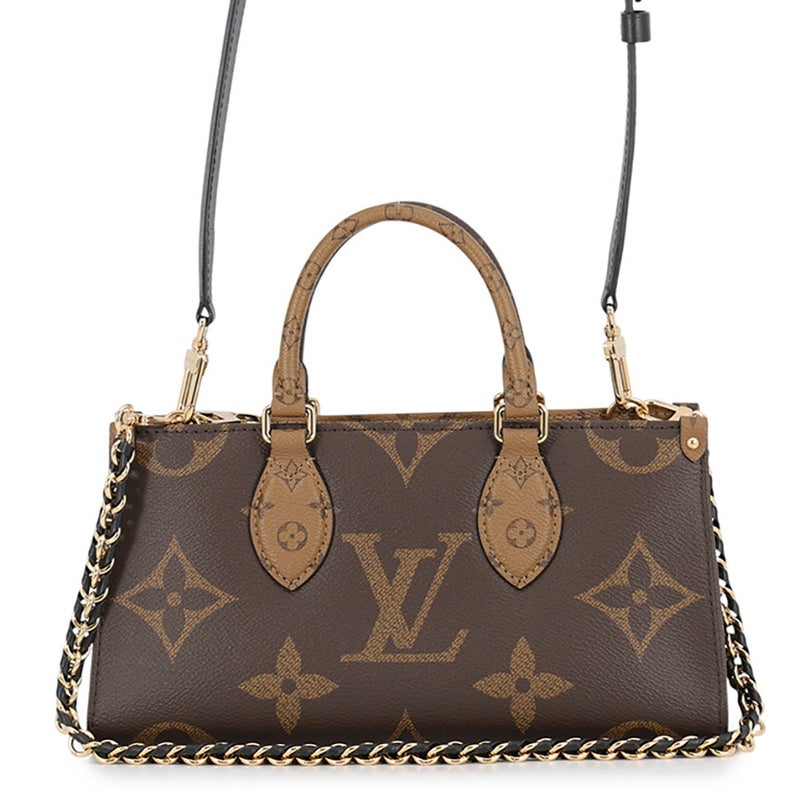 ルイヴィトン ハンドバッグ モノグラム・リバース/モノグラム・ジャイアント オンザゴー EW チェーン M14236 LOUIS VUITTON