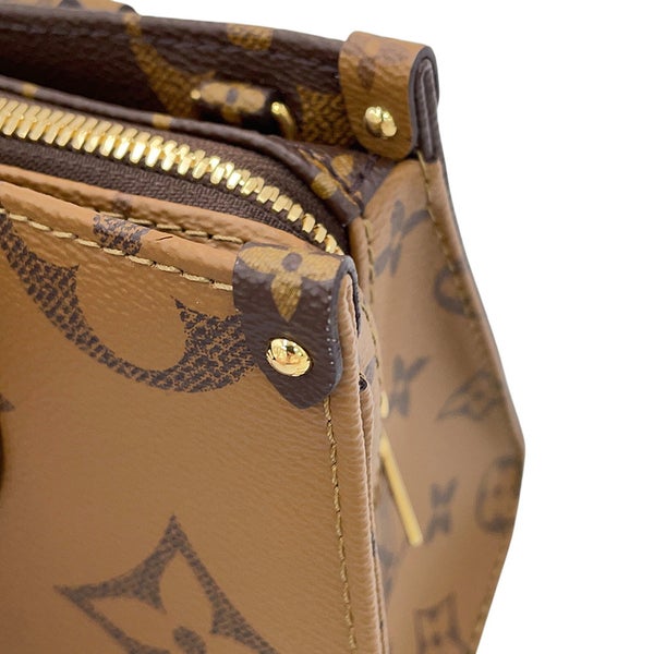 ルイヴィトン ハンドバッグ モノグラム・リバース/モノグラム・ジャイアント オンザゴー EW チェーン M14236 LOUIS VUITTON