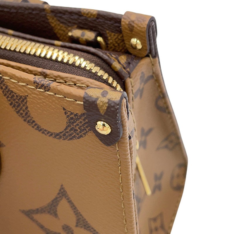 ルイヴィトン ハンドバッグ モノグラム・リバース/モノグラム・ジャイアント オンザゴー EW チェーン M14236 LOUIS VUITTON
