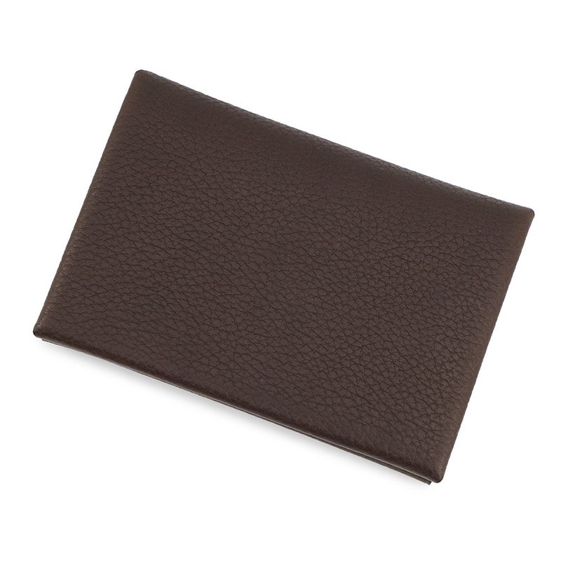 エルメス コインケース カルヴィ デュオ バレニア/シルバー金具 バレニアフォーブル K刻印