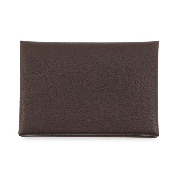 エルメス コインケース カルヴィ デュオ バレニア/シルバー金具 バレニアフォーブル K刻印