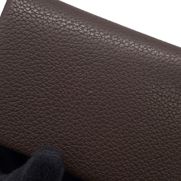 エルメス コインケース カルヴィ デュオ バレニア/シルバー金具 バレニアフォーブル K刻印