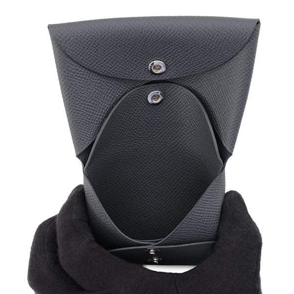 エルメス コインケース カルヴィ デュオ アルドワーズ/シルバー金具 エプソン W刻印 財布
