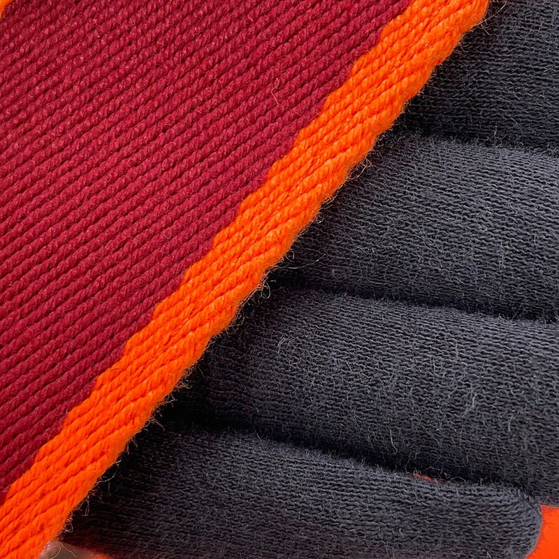 エルメス ポーチ ブリッド・ア・ブラックGM オランジュ・フー/シルバー金具 キャンバス HERMES バッグ 小物入れ