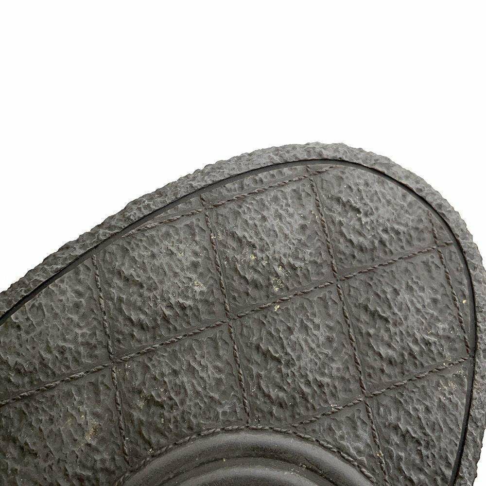 シャネル ブーツ マトラッセ ココマーク ムートン スエード レザー