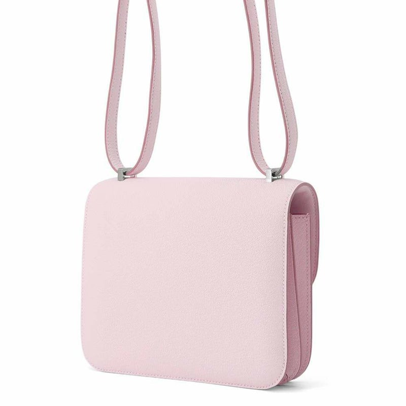 エルメス ミニ コンスタンス3 ミロワール モーヴペール/シルバー金具 シェブルミゾル W刻印