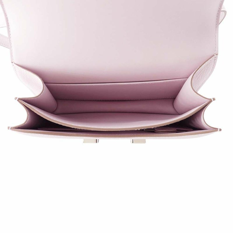 エルメス ミニ コンスタンス3 ミロワール モーヴペール/シルバー金具 シェブルミゾル W刻印