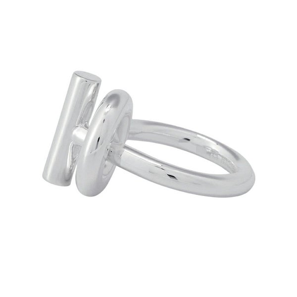 エルメス リング エシャペ MM SV925シルバー リングサイズ50 HERMES ジュエリー 指輪 Echapee