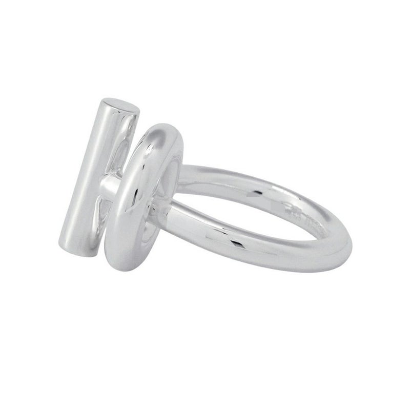 エルメス リング エシャペ MM SV925シルバー リングサイズ50 HERMES ジュエリー 指輪 Echapee