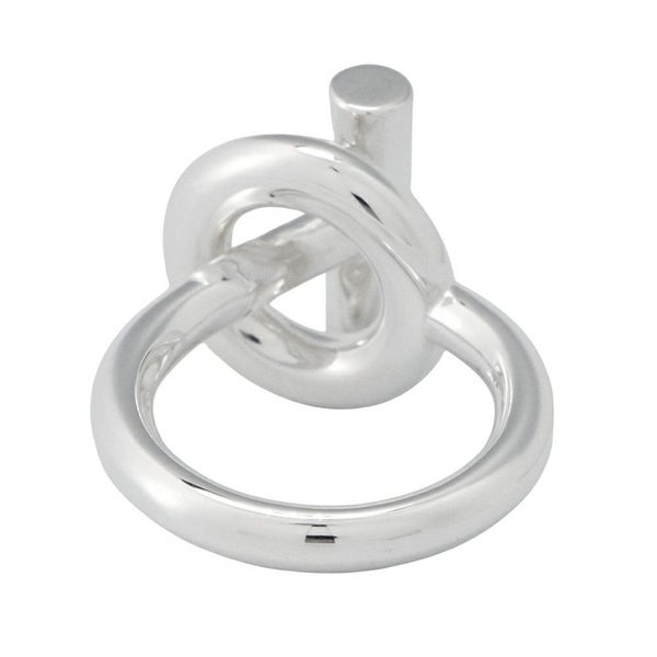 エルメス リング エシャペ MM SV925シルバー リングサイズ50 HERMES ジュエリー 指輪 Echapee