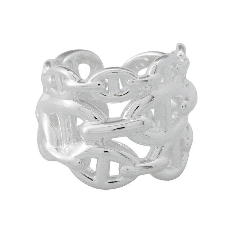 エルメス リング シェーヌダンクル アンシェネGM Enchainee SV925シルバー リングサイズ54 HERMES