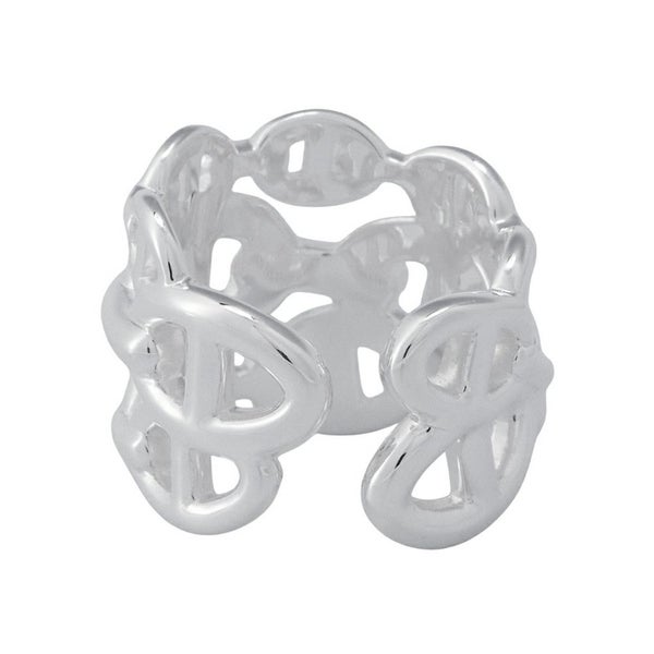 エルメス リング シェーヌダンクル アンシェネGM Enchainee SV925シルバー リングサイズ54 HERMES