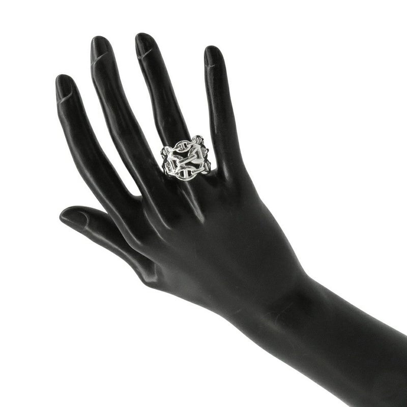 エルメス リング シェーヌダンクル アンシェネGM Enchainee SV925シルバー リングサイズ54 HERMES