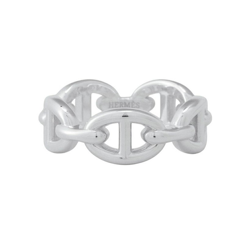 エルメス リング シェーヌダンクル アンシェネPM SV925シルバー リングサイズ54 HERMES ジュエリー