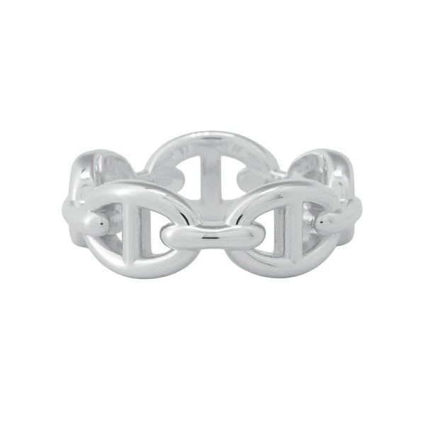 エルメス リング シェーヌダンクル アンシェネPM SV925シルバー リングサイズ54 HERMES ジュエリー