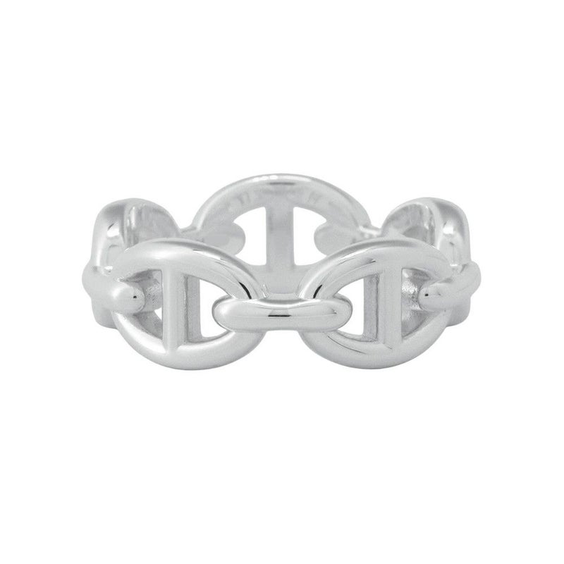 エルメス リング シェーヌダンクル アンシェネPM SV925シルバー リングサイズ54 HERMES ジュエリー