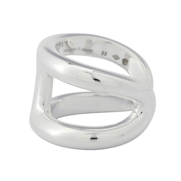 エルメス リング オスモズGM Osmose SV925シルバー リングサイズ53 HERMES ジュエリー 指輪