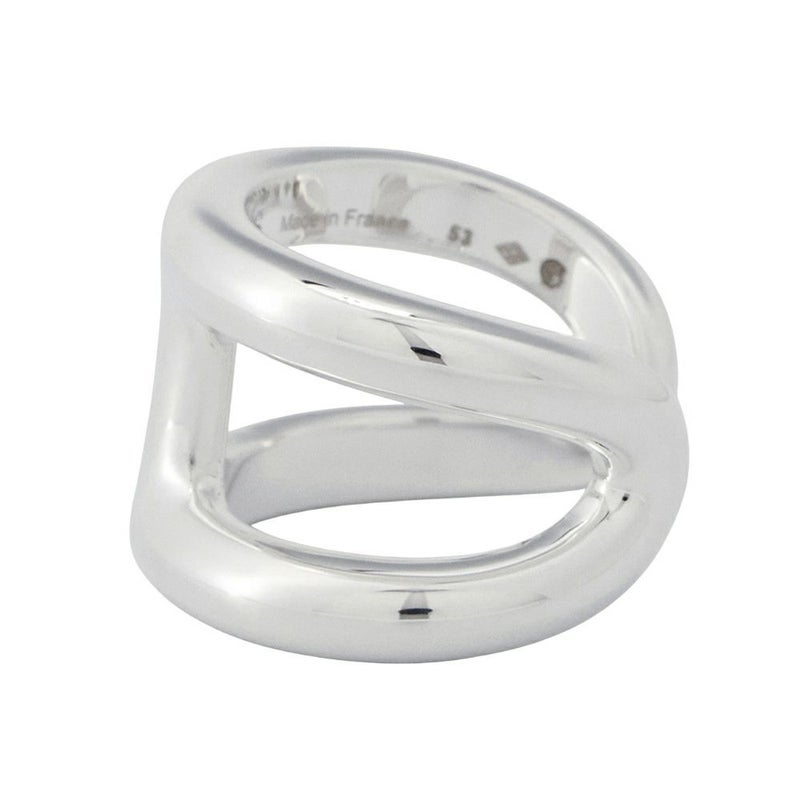 エルメス リング オスモズGM Osmose SV925シルバー リングサイズ53 HERMES ジュエリー 指輪