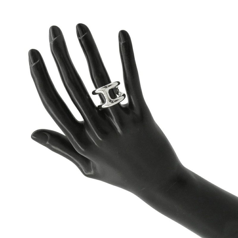 エルメス リング オスモズGM Osmose SV925シルバー リングサイズ53 HERMES ジュエリー 指輪