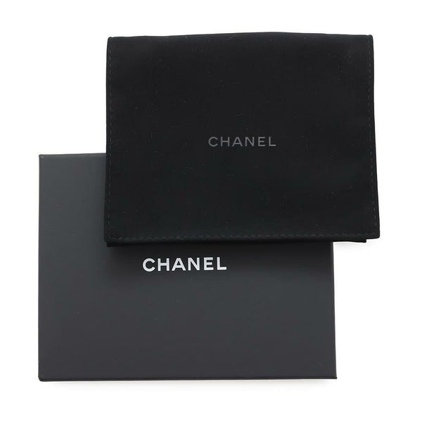 シャネル コインケース ココマーク マトラッセ ジップ コインパース ラインストーン キャビアスキン AP4560 CHANEL 財布 黒