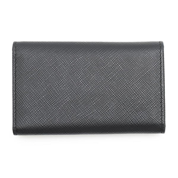 プラダ 6連キーケース サフィアーノ Saffianol 1PG222 PRADA キーケース 黒