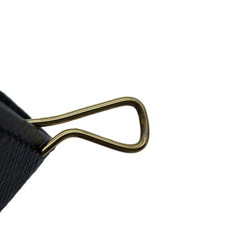 プラダ 6連キーケース サフィアーノ Saffianol 1PG222 PRADA キーケース 黒