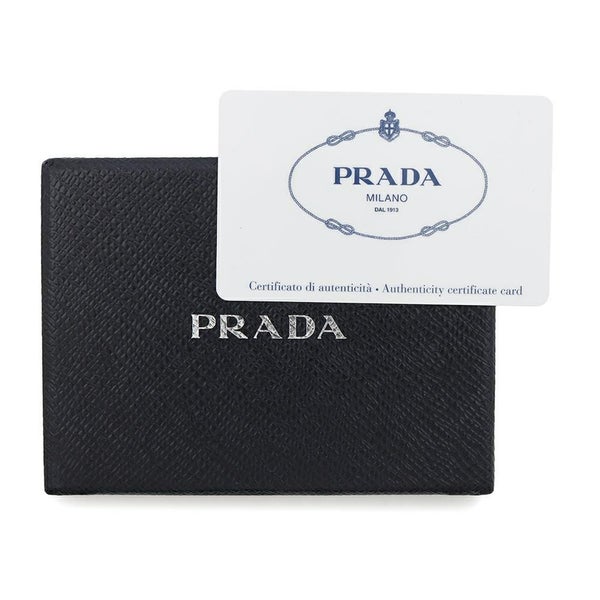 プラダ 6連キーケース サフィアーノ Saffianol 1PG222 PRADA キーケース 黒