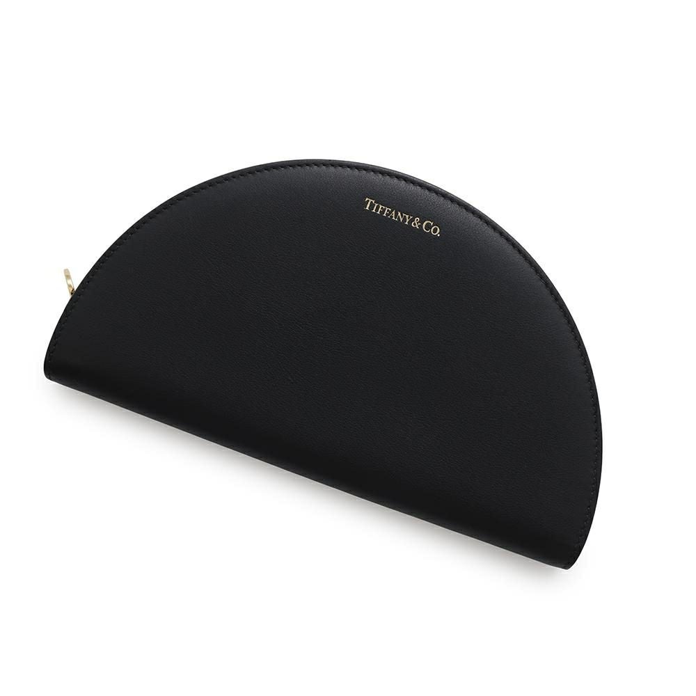ティファニー 長財布 ハーフムーン ウォレット レザー Tiffany&Co