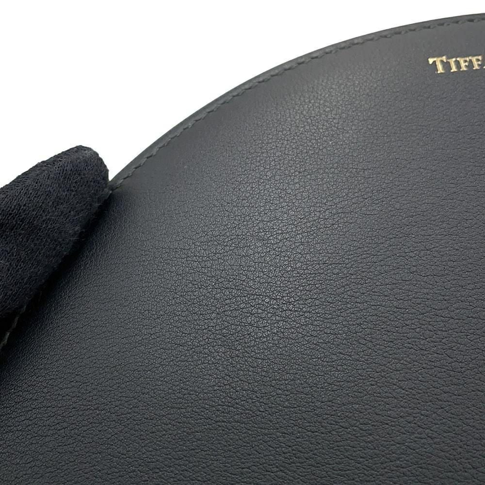 ティファニー 長財布 ハーフムーン ウォレット レザー Tiffany&Co